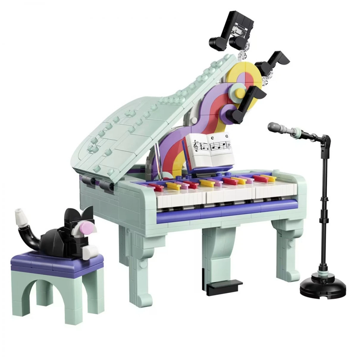 LEGO MUSIC DECOR PIANO WITH CAT 31392