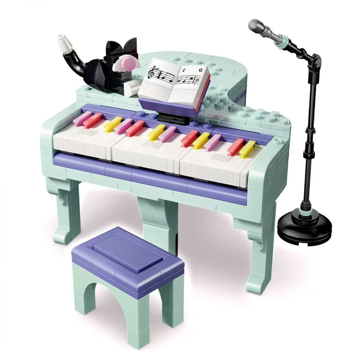 LEGO MUSIC DECOR PIANO WITH CAT 31392