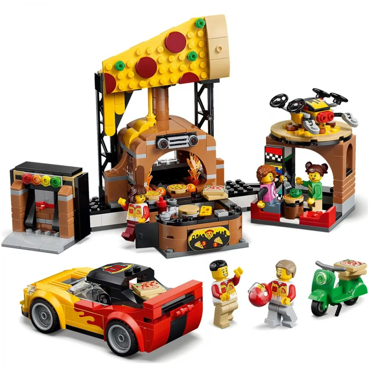 LEGO PIZZA DELIVERY EXPERIENCE 60496