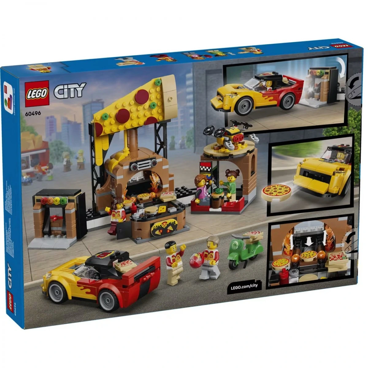 LEGO PIZZA DELIVERY EXPERIENCE 60496