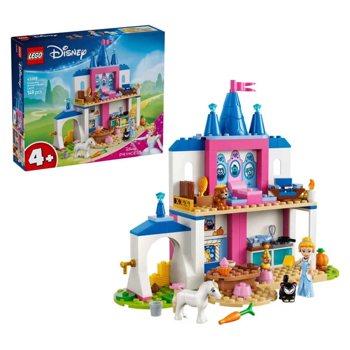 LEGO CINDERELLA ANIMAL FRIENDS CASTLE 43283