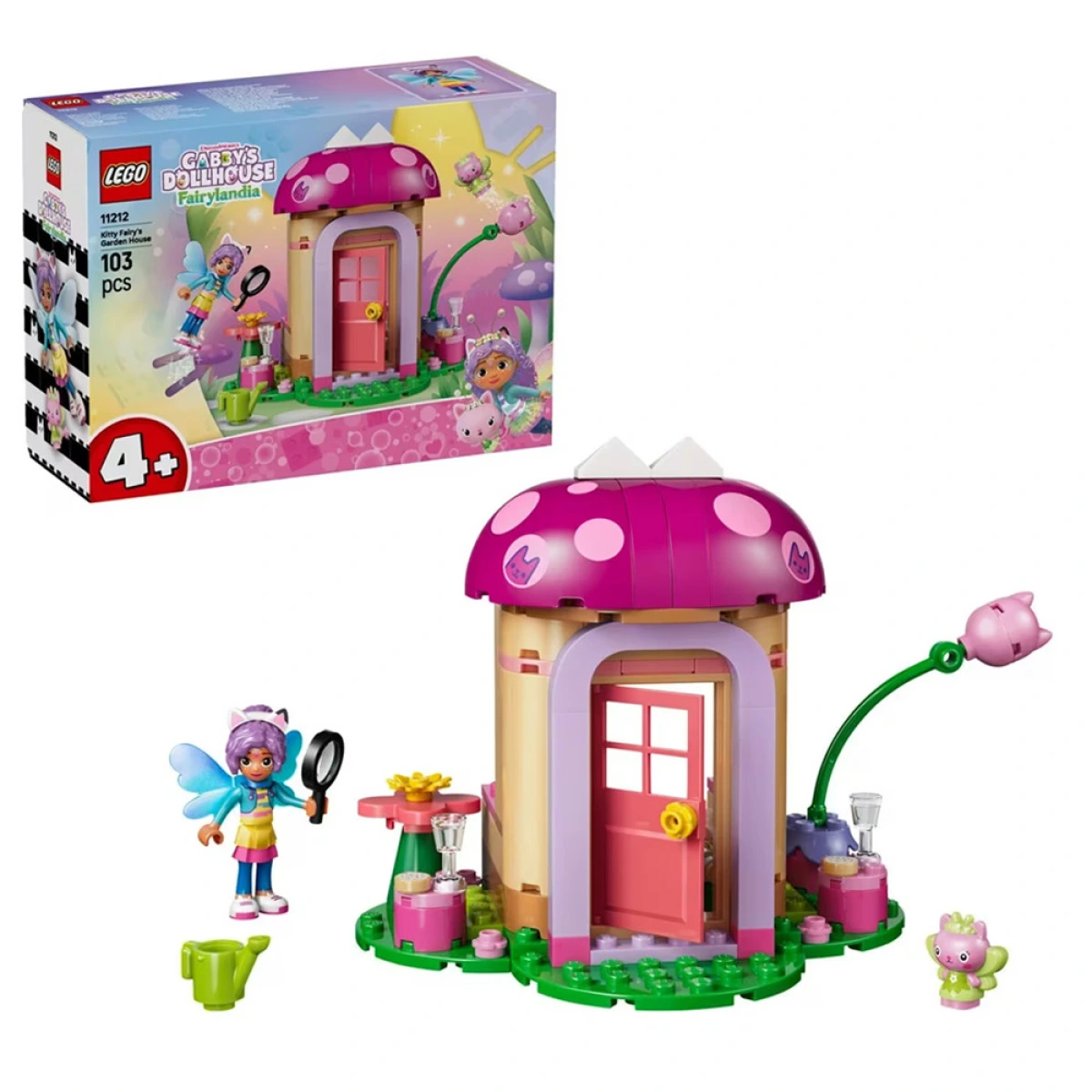 LEGO GABBY`S DOLLHOUSE KITTY FAIRY`SGARDEN HOUSE 11212