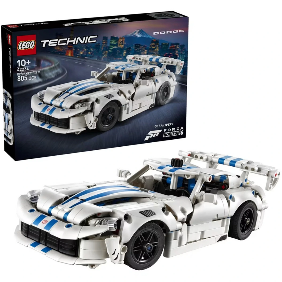 LEGO DODGE VIPER GTS-R SPORTS CAR 42234