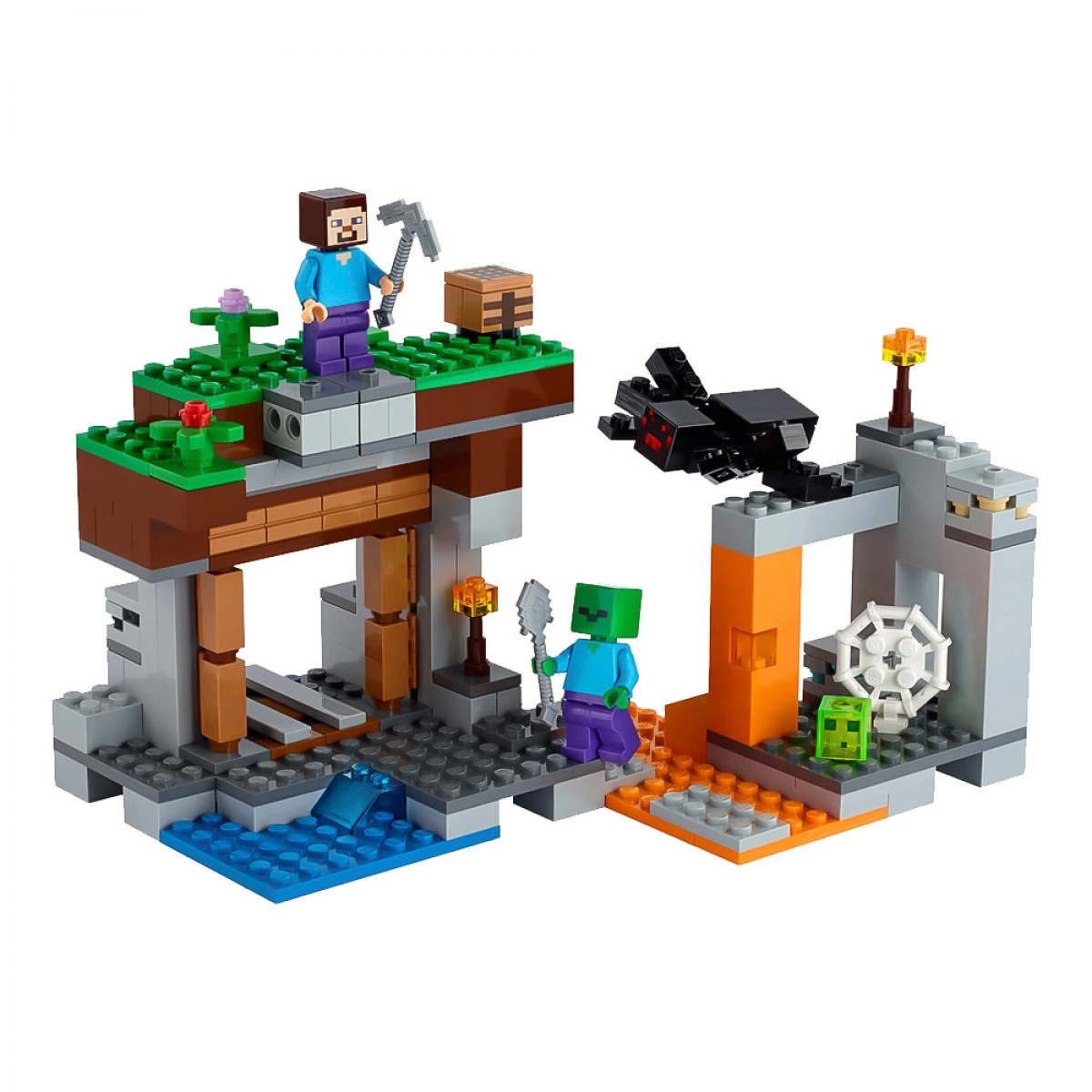 LEGO MINECRAFT THE ABANDONED MINE 21166