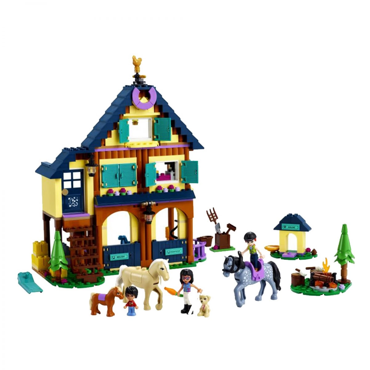 LEGO FOREST HORSEBACK RIDING CENTER V29 41683
