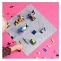 LEGO DUPLO GRAY BASEPLATE 11024