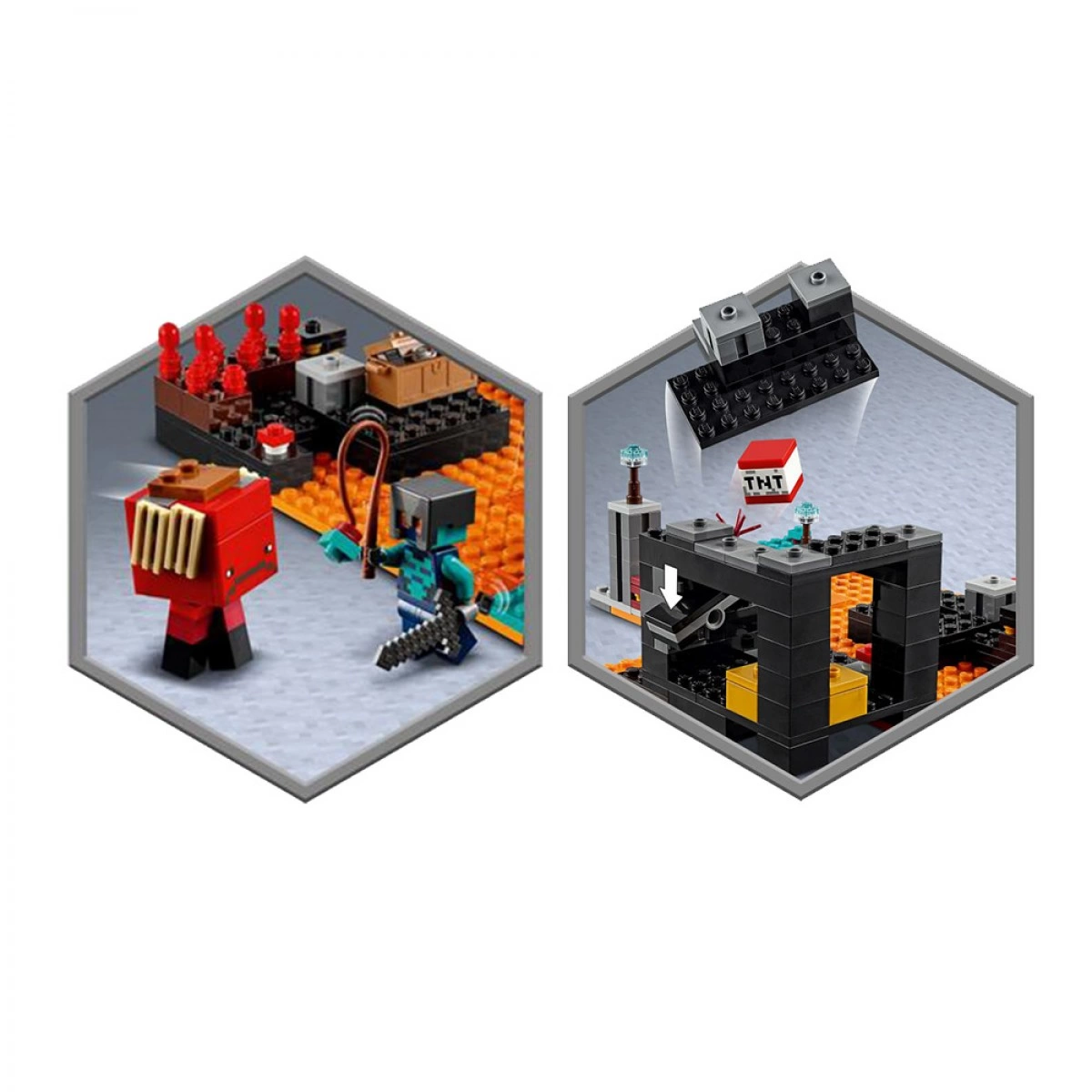 LEGO MINECRAFT THE NETHER BASTION 21185