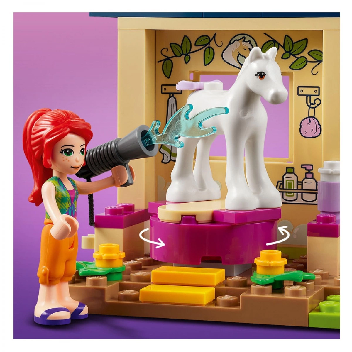 LEGO PONY WASHING STABLE 41696