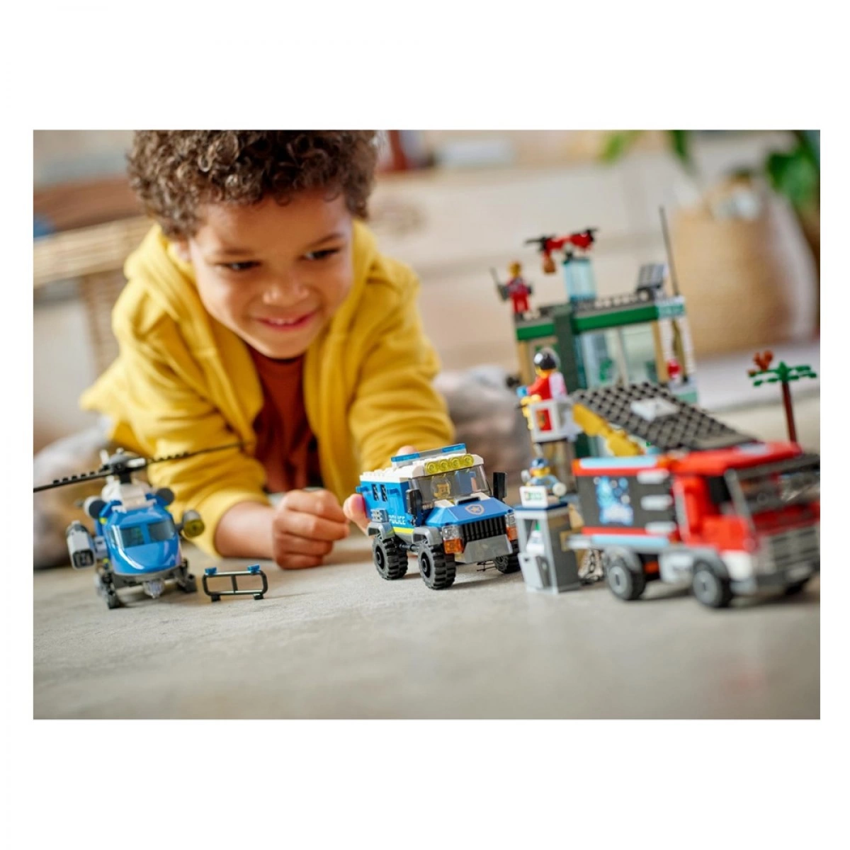 LEGO LEGO POLICE CHASE AT THE BANK 60317