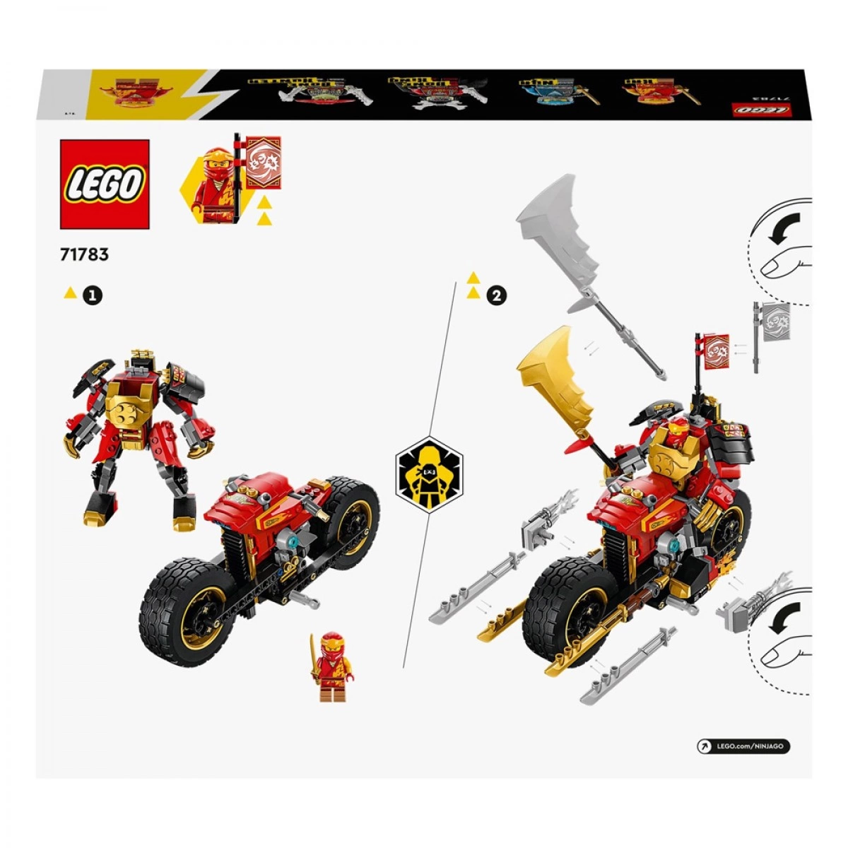 LEGO KAI'S MECH RIDER EVO 71783