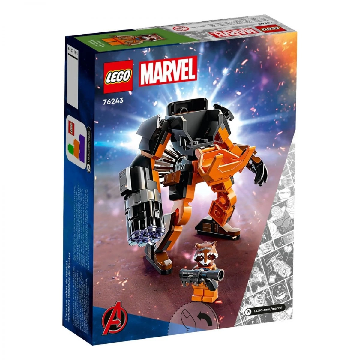 LEGO ROCKET MECH ARMOR 76243