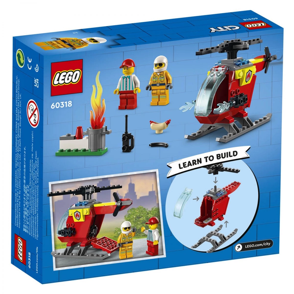 LEGO FIRE HELICOPTER 60318