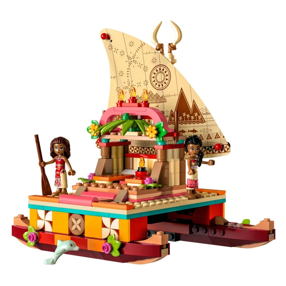 Lego-LEGO MOANAS WAYFINDING BOAT 43210(43210) | lampridis.gr