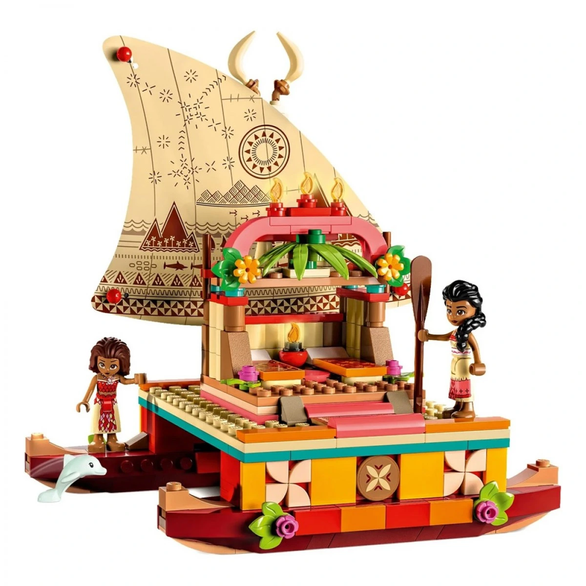Lego-LEGO MOANAS WAYFINDING BOAT 43210(43210) | lampridis.gr