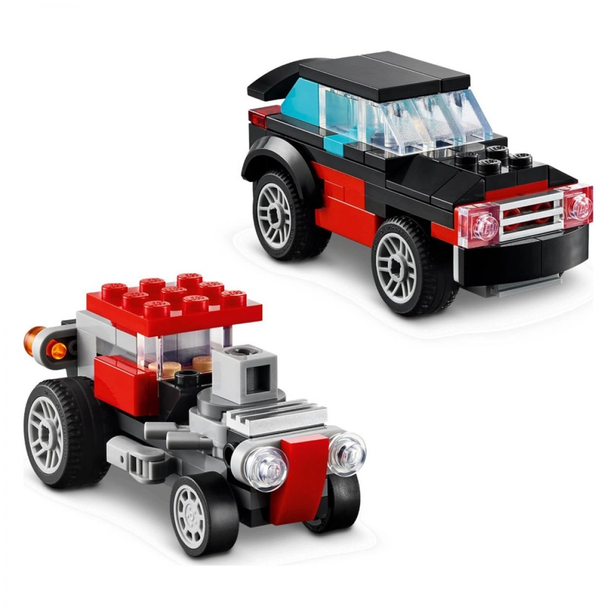 LEGO FLATBED TRUCK WITH HELICOPTER 31146