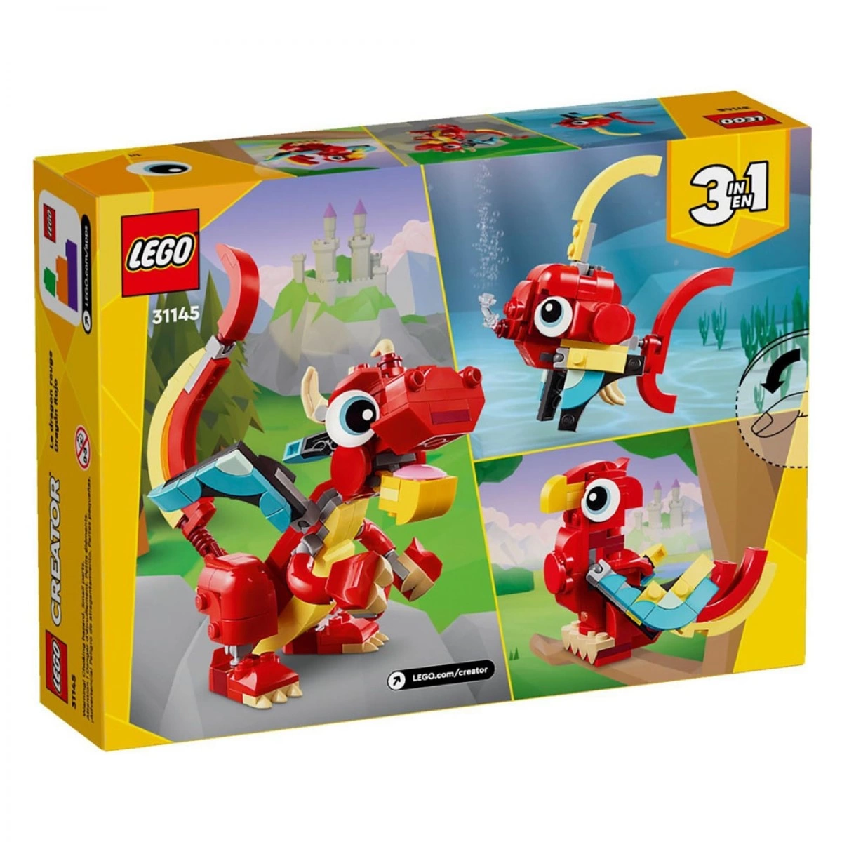 LEGO RED DRAGON 31145