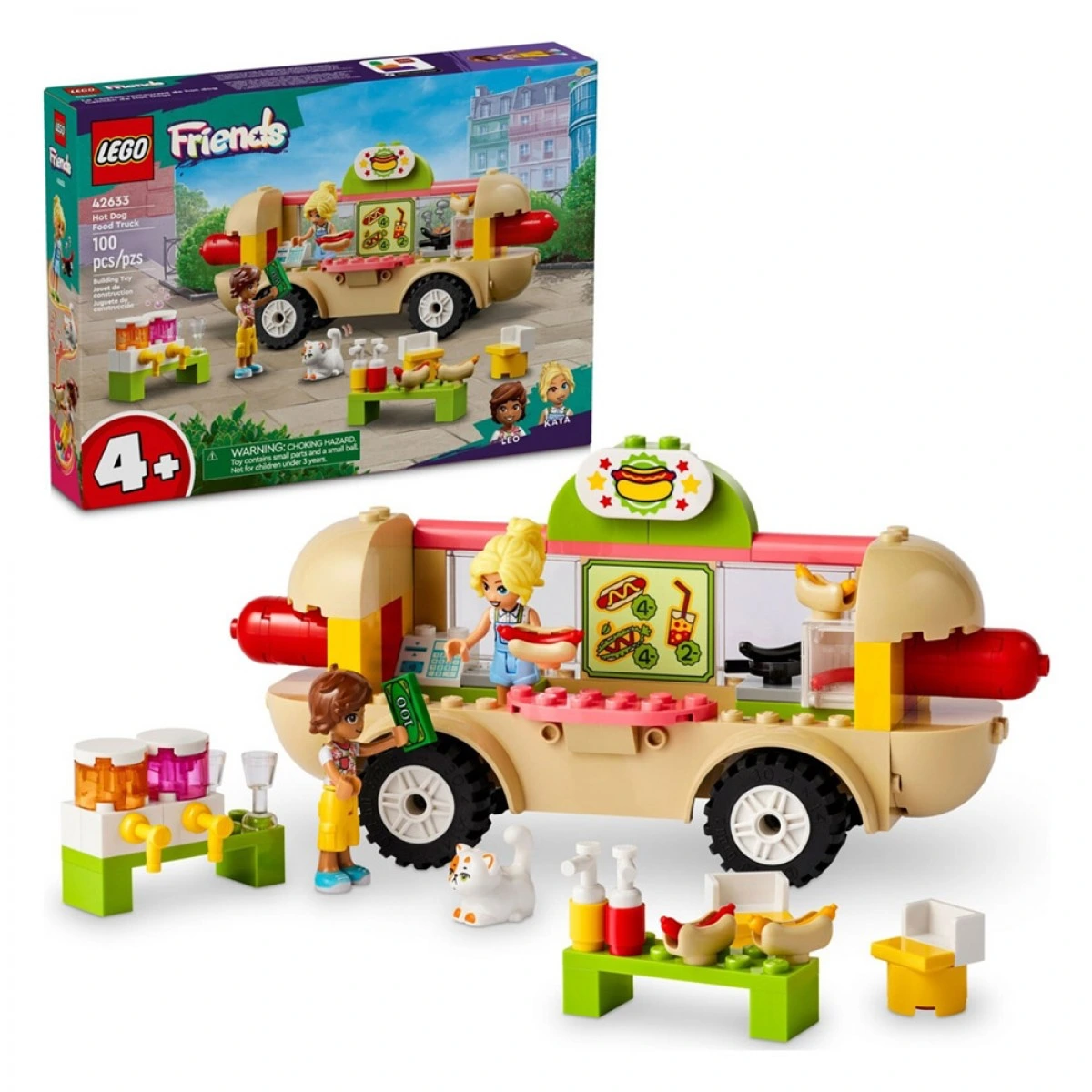 Lego-LEGO HOT DOG FOOD TRUCK 42633(42633) | lampridis.gr