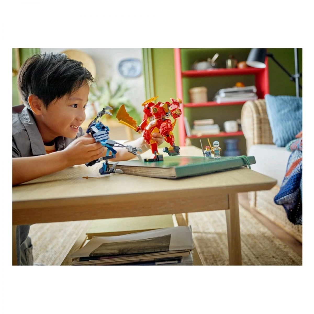 LEGO KAI'S ELEMENTAL FIRE MECH 71808