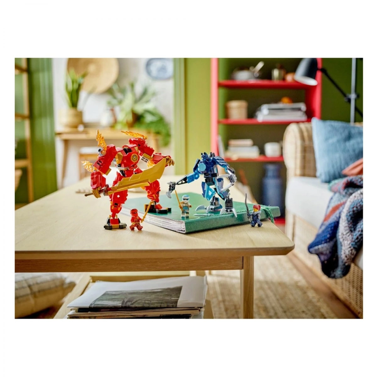 LEGO KAI'S ELEMENTAL FIRE MECH 71808