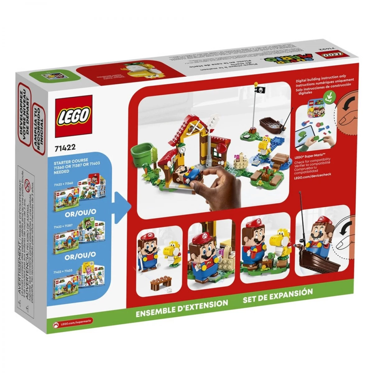 LEGO PICNIC AT MARIO`S HOUSE EXPANSION SET 71422