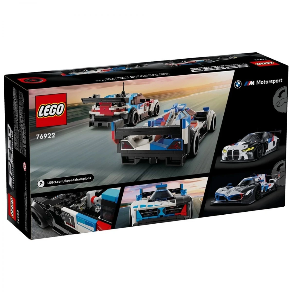 LEGO BMW M4 GT3 & BMW M HYBRID V8 RACE CARS 76922