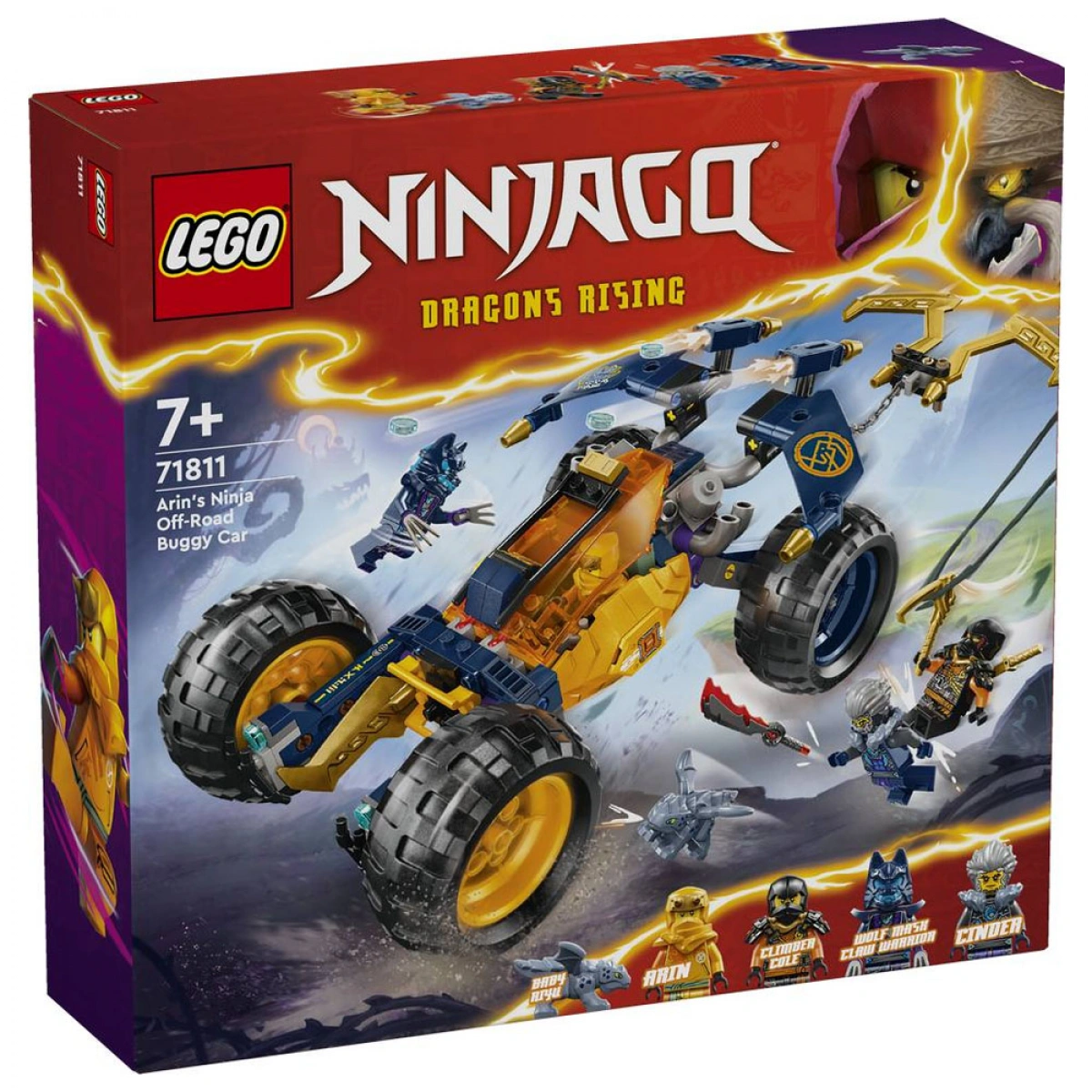 LEGO ARIN'S NINJA OFF-ROAD BUGGY CAR 71811