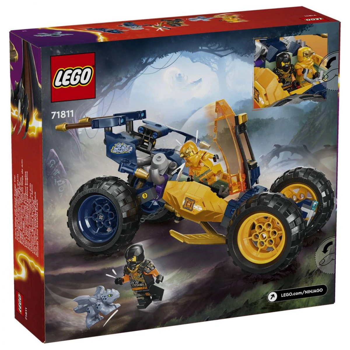LEGO ARIN'S NINJA OFF-ROAD BUGGY CAR 71811