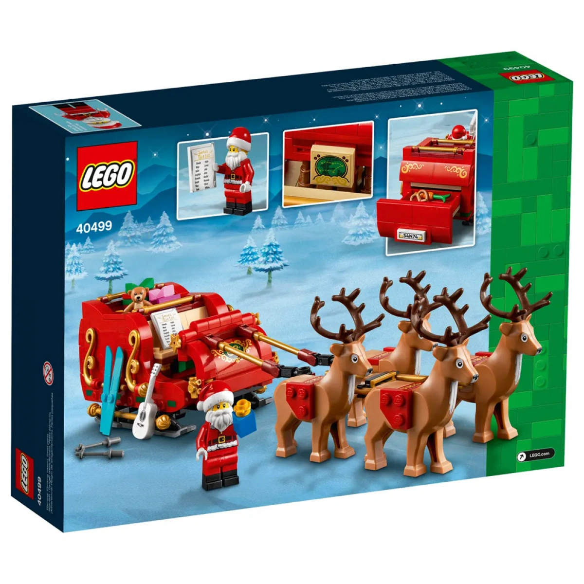 LEGO SANTA`S SLEIGH V29 40499
