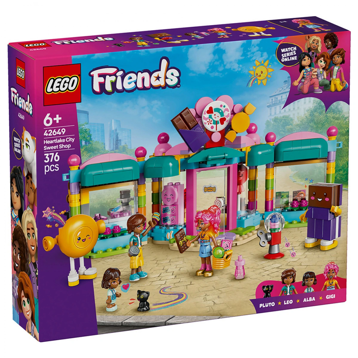 LEGO HEARTLAKE CITY CANDY STORE 42649