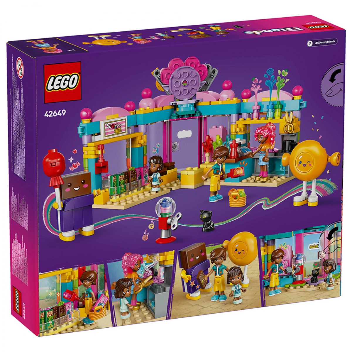 LEGO HEARTLAKE CITY CANDY STORE 42649