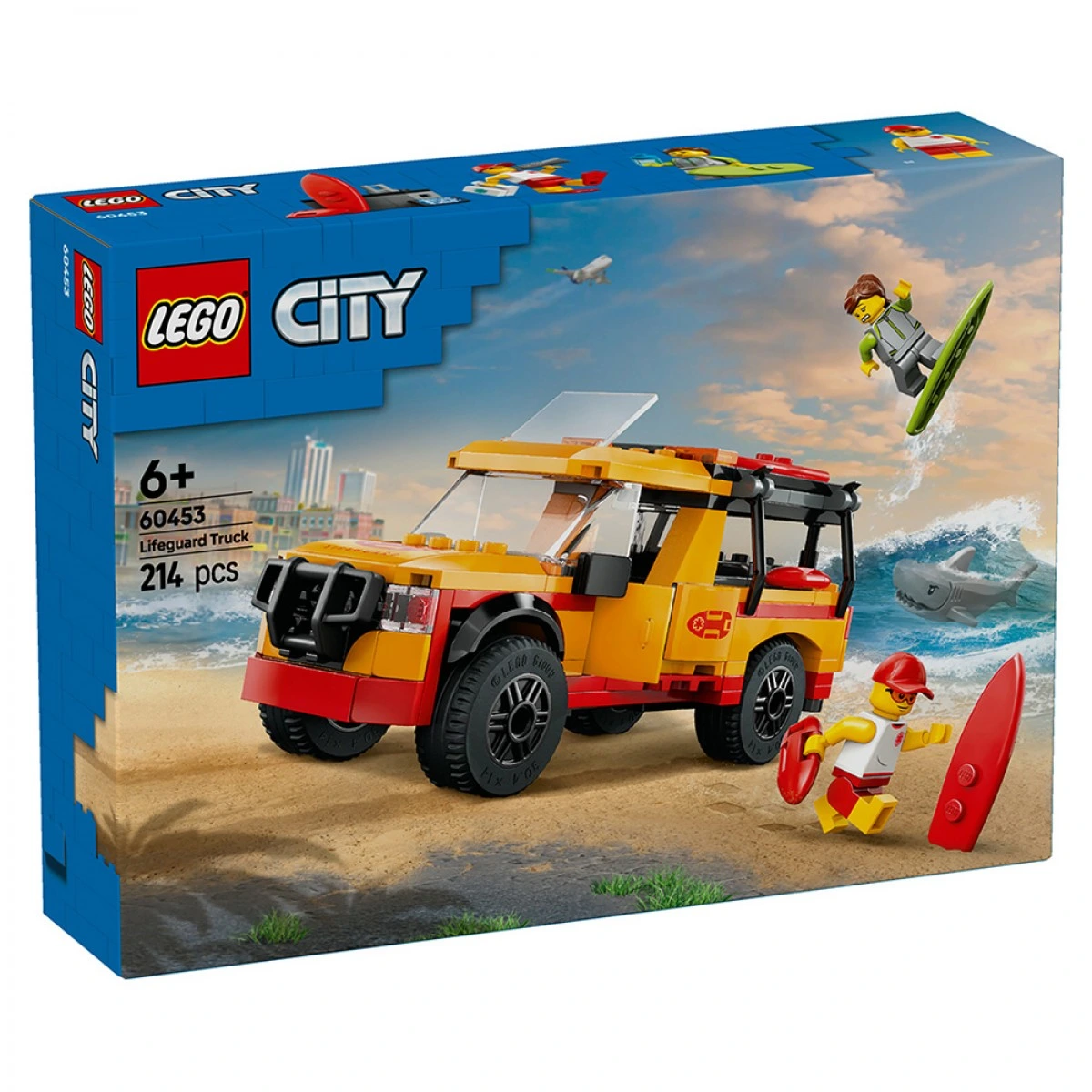 Lego-LEGO LIFEGUARD BEACH RESCUE TRUCK 60453(60453) | lampridis.gr