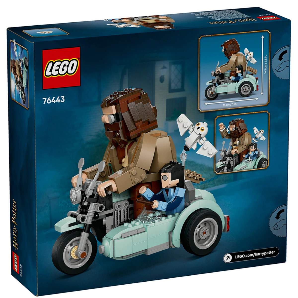 LEGO HAGRID & HARRYS MOTORCYCLE RIDE 76443