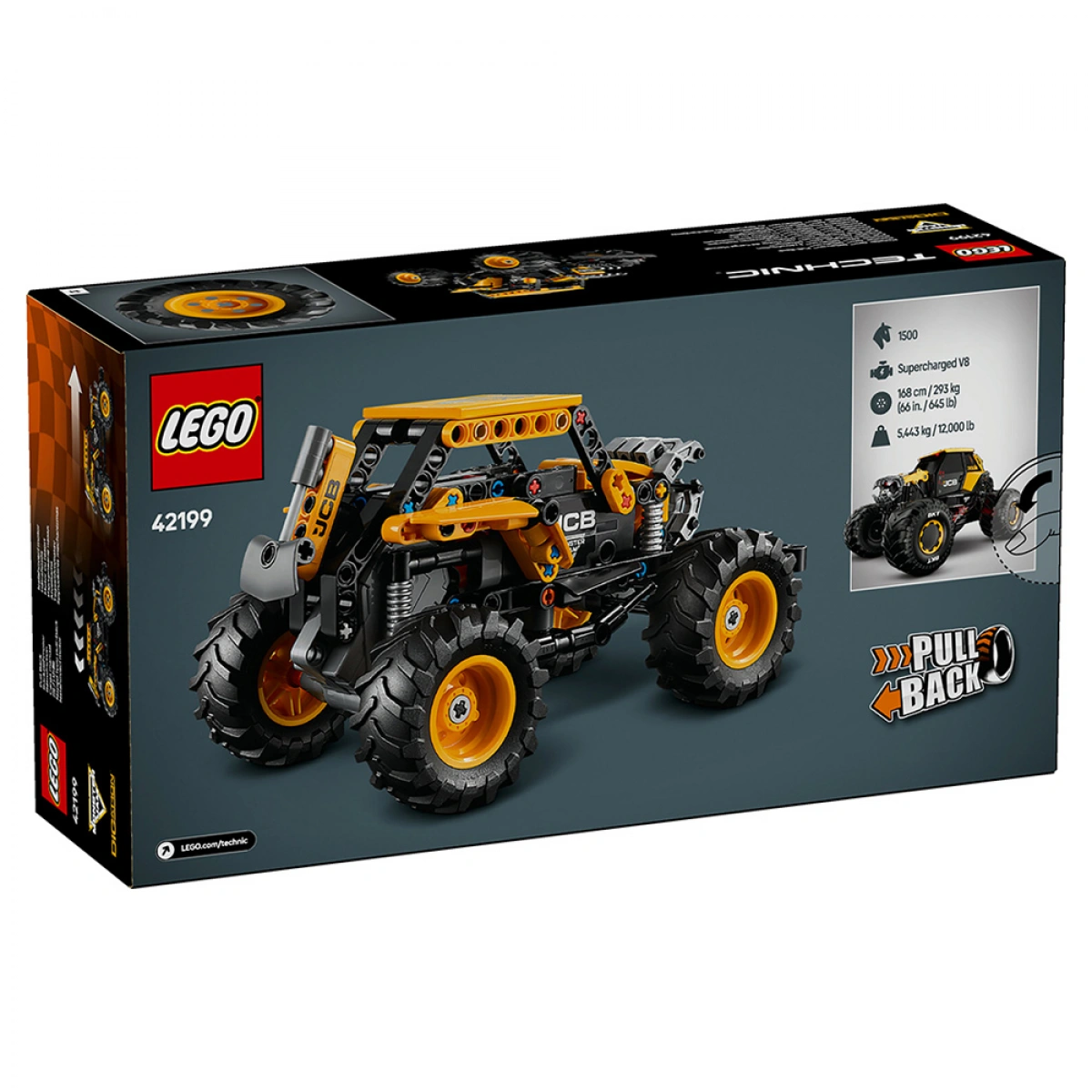 LEGO MONSTER JAM DIGATRON PULL BACK 42199