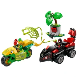 LEGO SPIN AND ELECTRO DINOSAUR VEHICLE CHASE 11198
