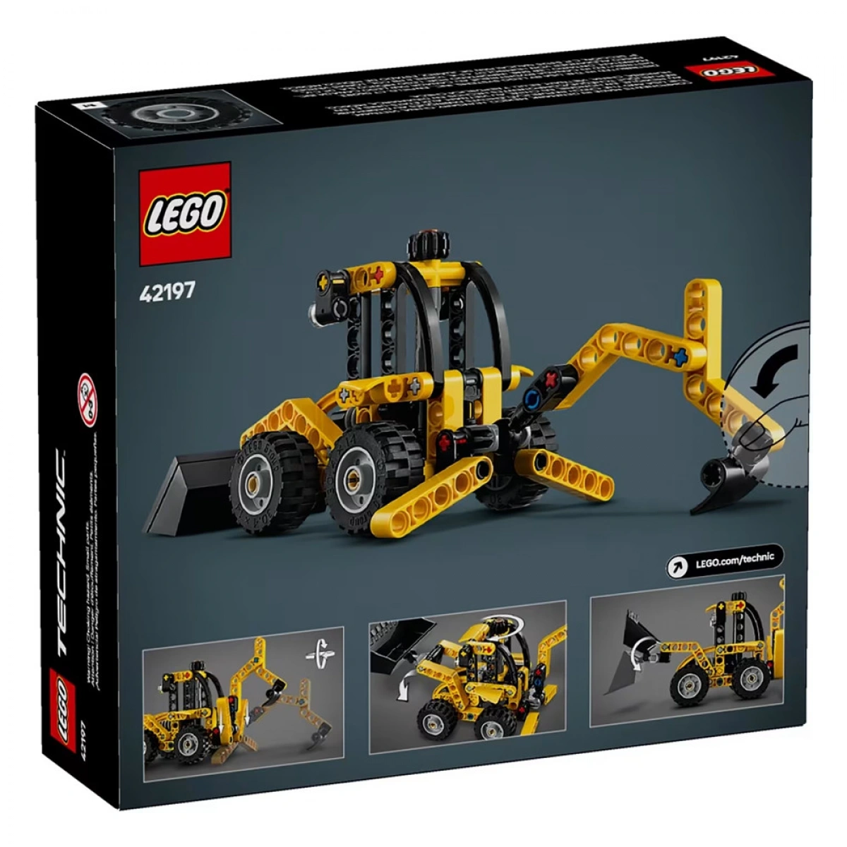 LEGO BACKHOE LOADER 42197