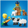 LEGO RED FARM TRACTOR WITH TRAILER & SHEEP 60461