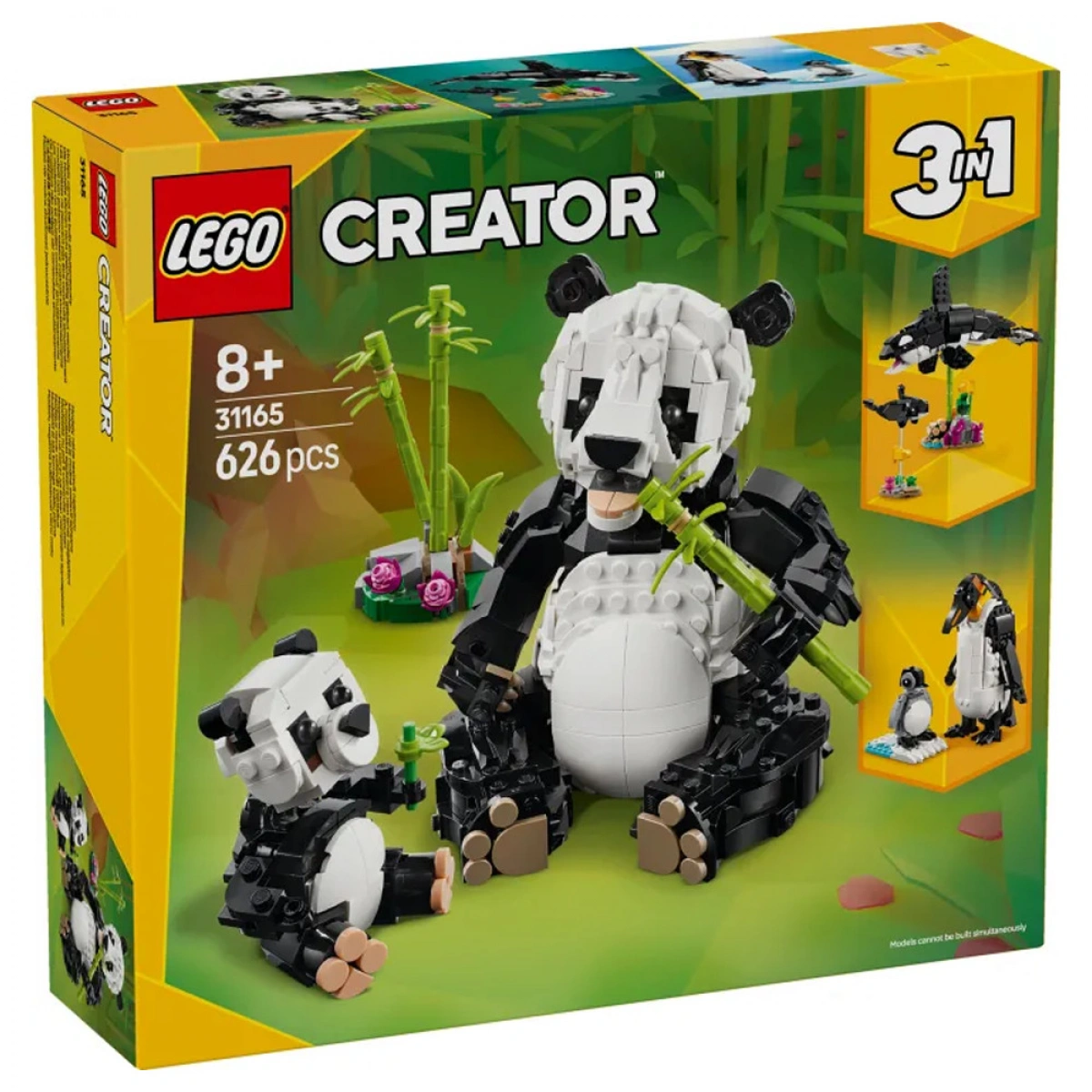 LEGO WILD ANIMALS: PANDA FAMILY 31165