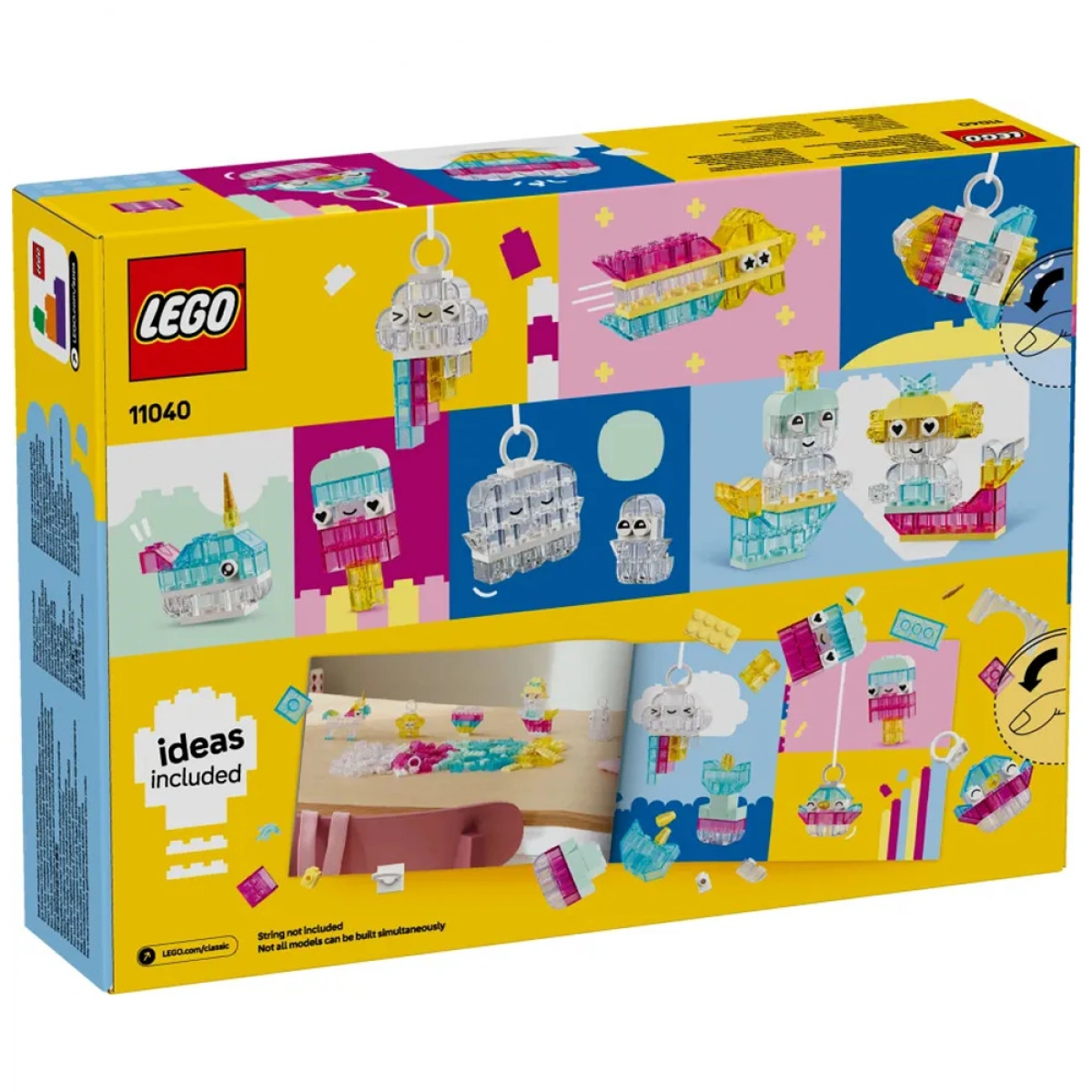LEGO MAGICAL TRANSPARENT BOX 11040