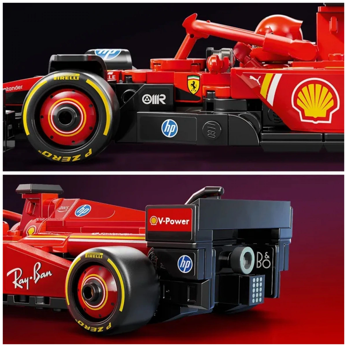 LEGO FERRARI SF-24F1 RACE CAR 77242