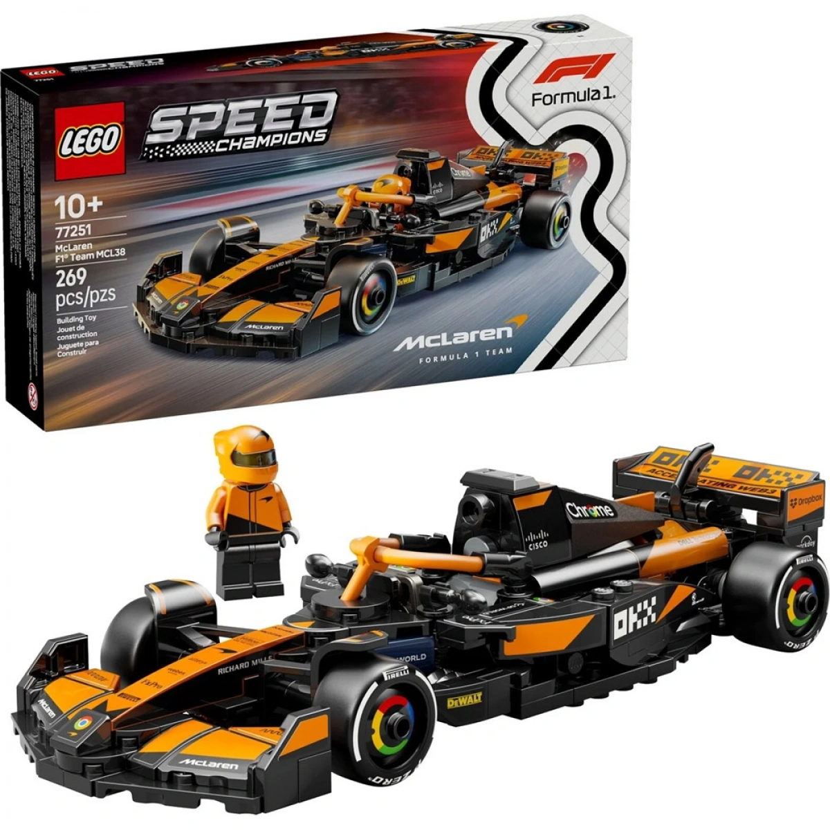 LEGO MCLAREN F1 TEAM MCL38 RACE CAR 77251