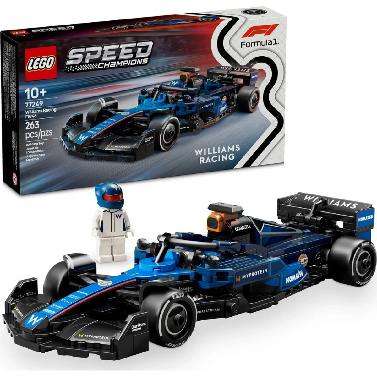 LEGO WILLIAMS RACING FW46 F1 RACING CAR 77249