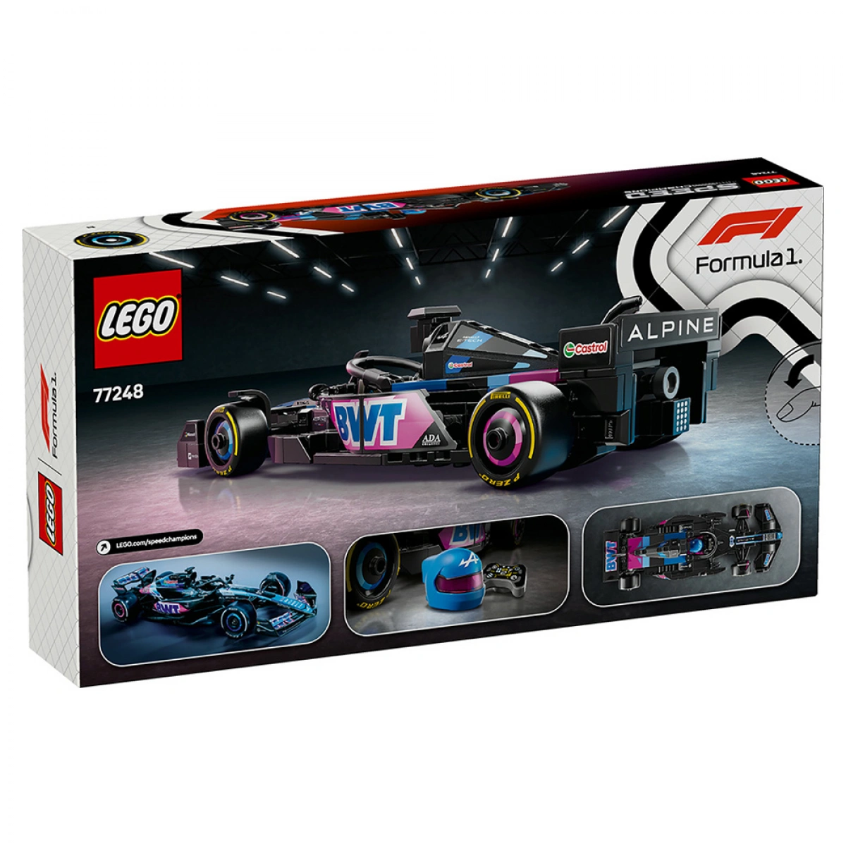 LEGO BWT ALPINE F1 TEAM A524 RACE CAR 77248