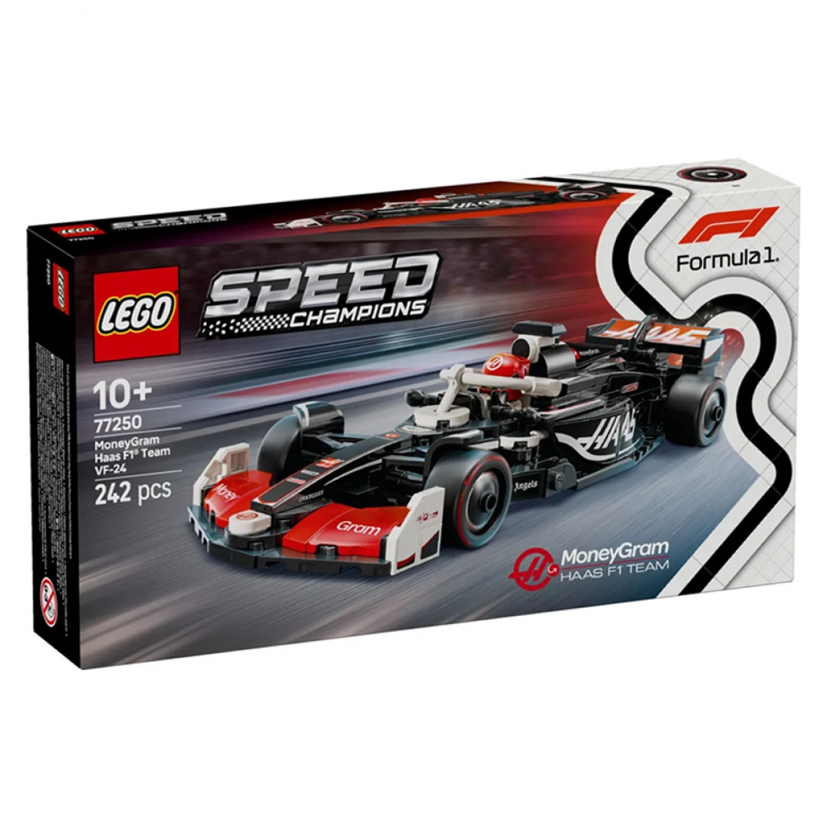 LEGO MONEYGRAM HAAS F1 TEAM VF 24 RACE CAR 77250