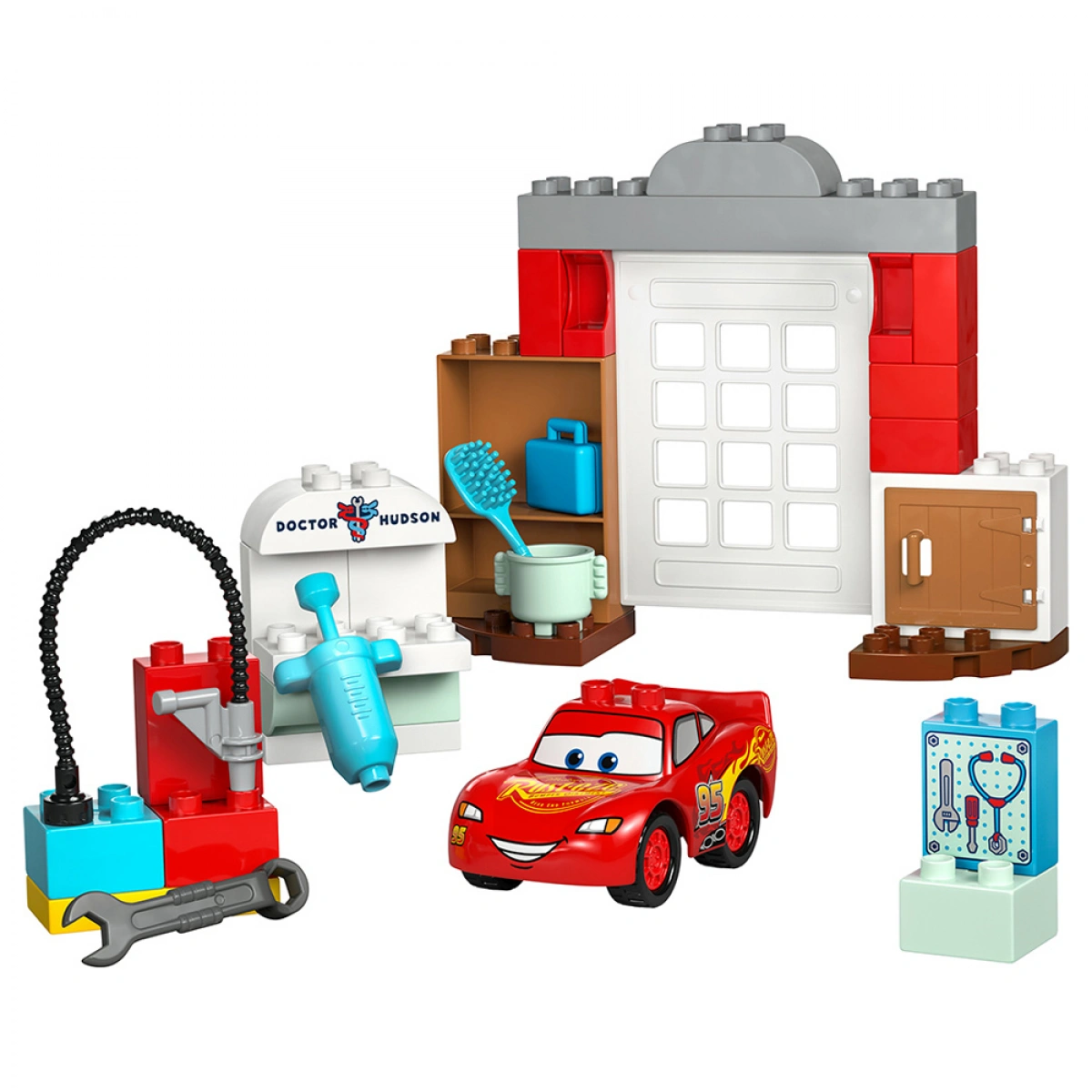 LEGO MCQUEEN'S VISIT TO DOC'S GARAGE 10456