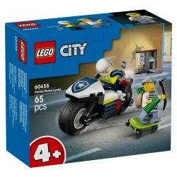 LEGO POLICE MOTORCYCLE CHASE 60455