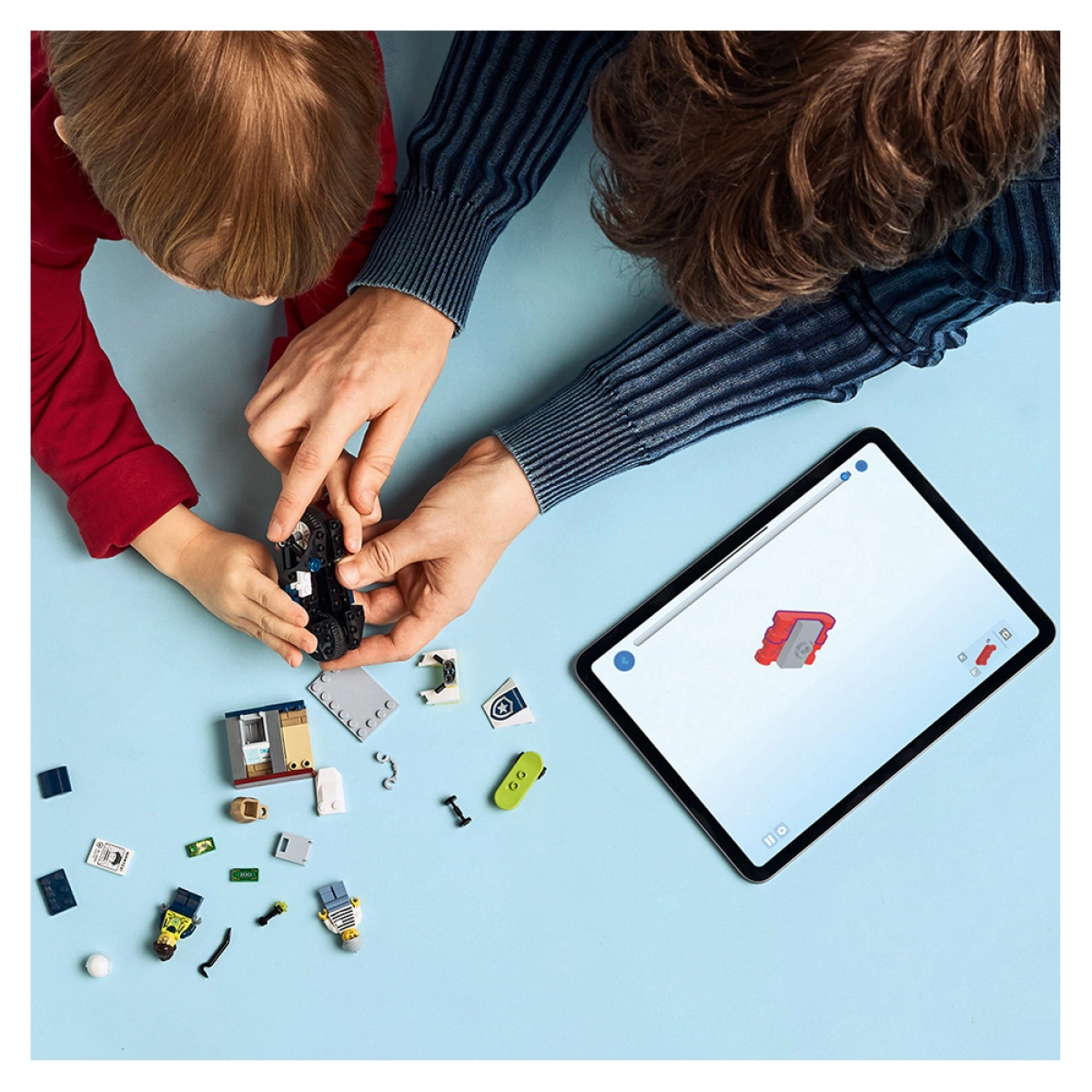 LEGO POLICE MOTORCYCLE CHASE 60455