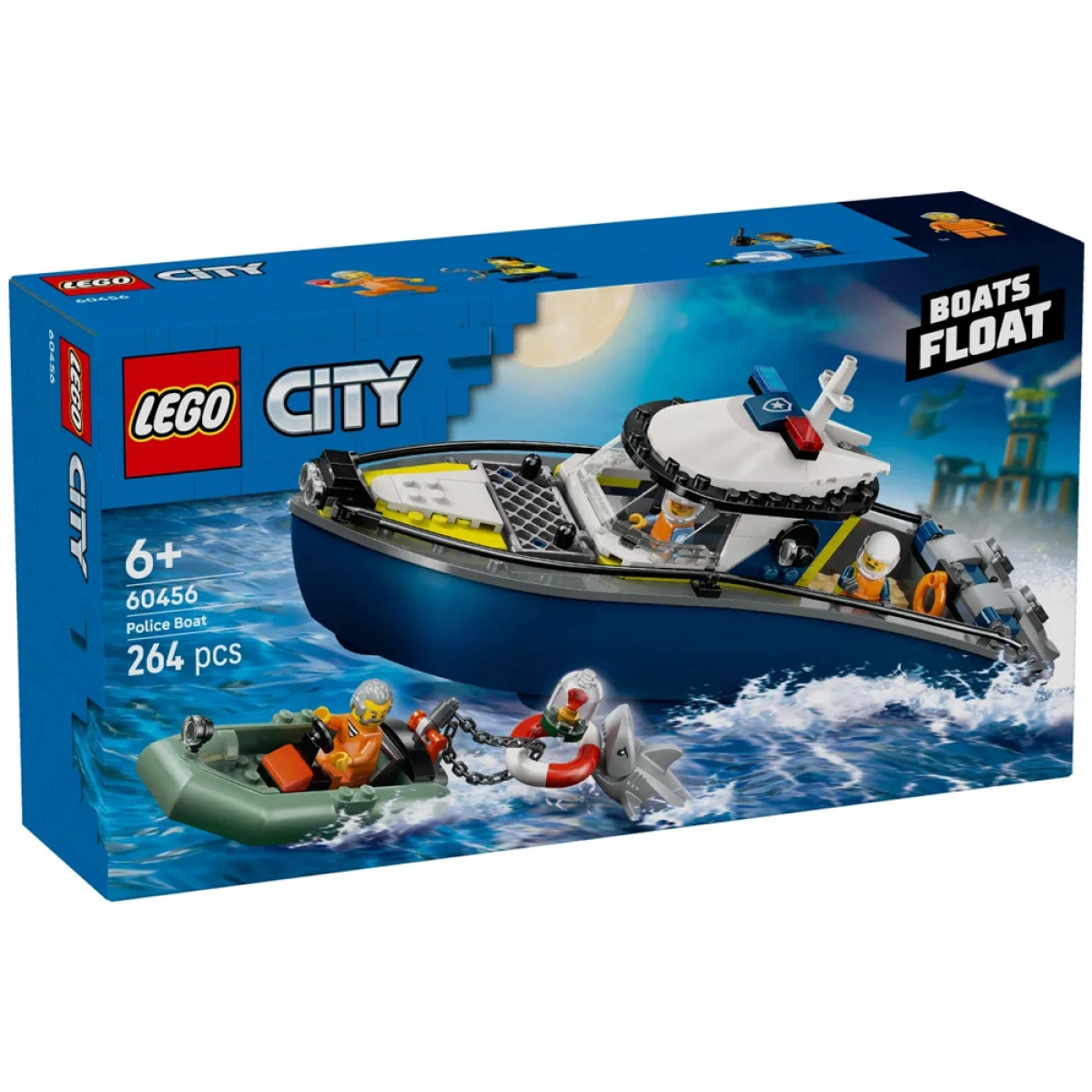 LEGO POLICE BOAT CHASE 60456