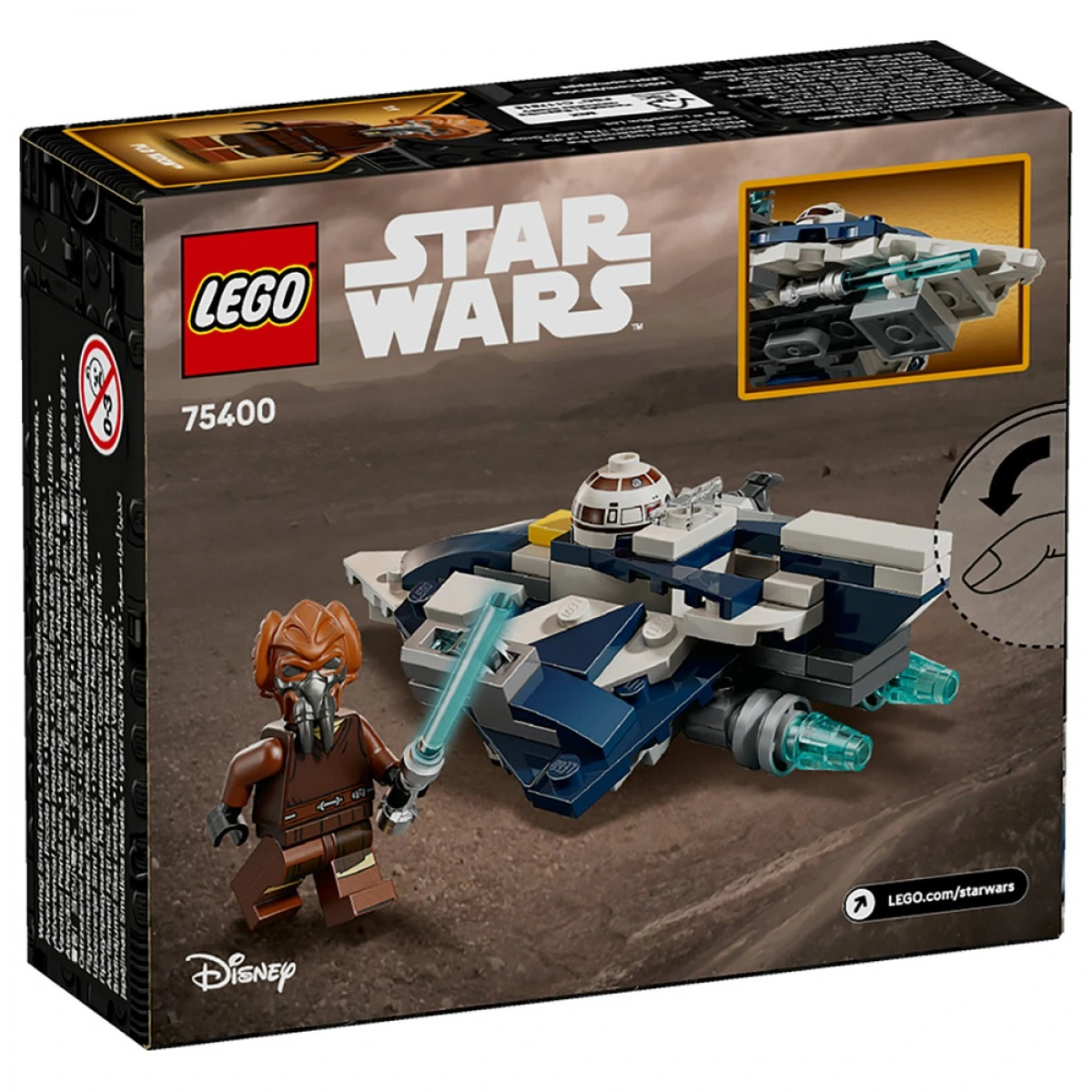 LEGO PLO KOON S JEDI STARFIGHTER MICROFIGHTER 75400