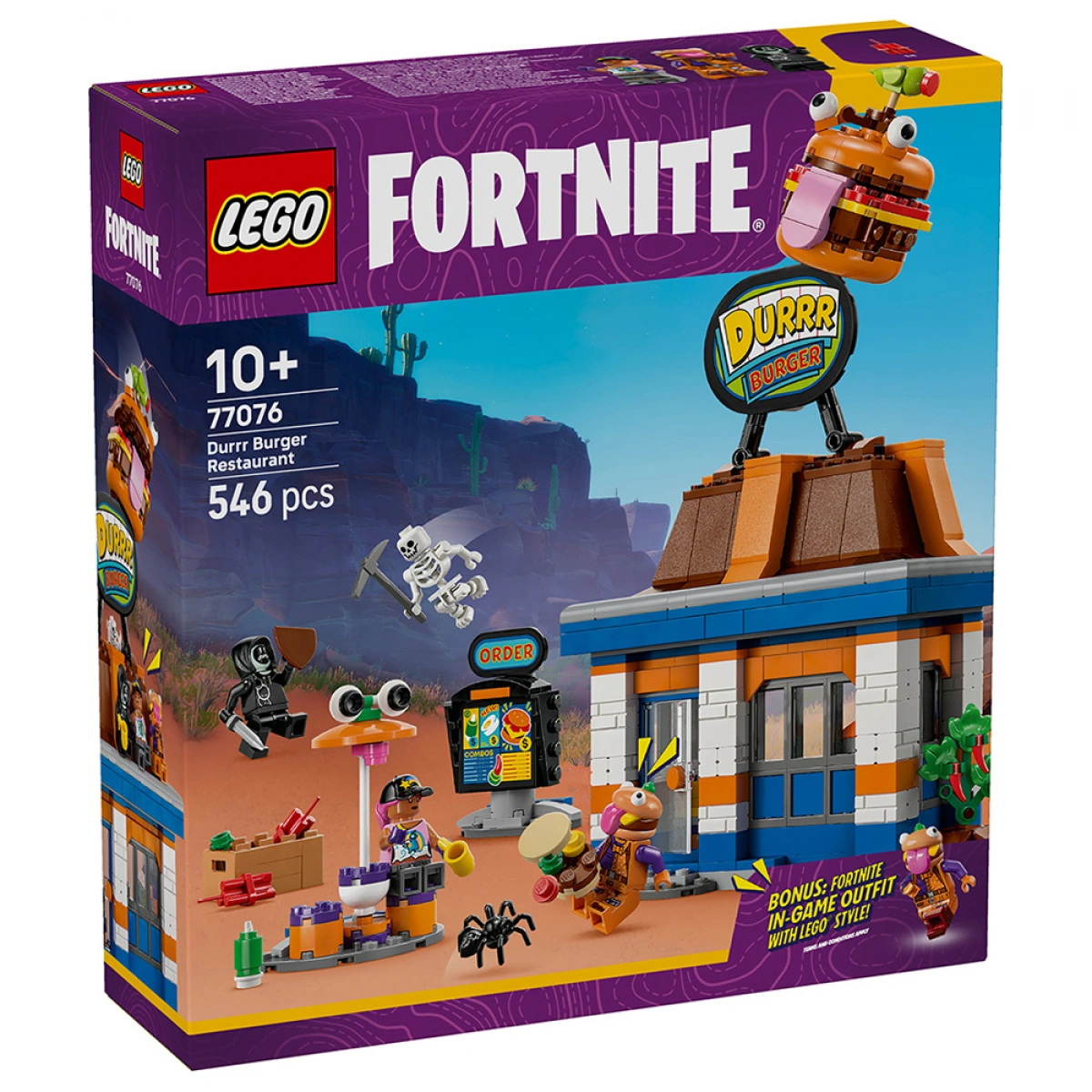 LEGO DURRR BURGER RESTAURANT 77076
