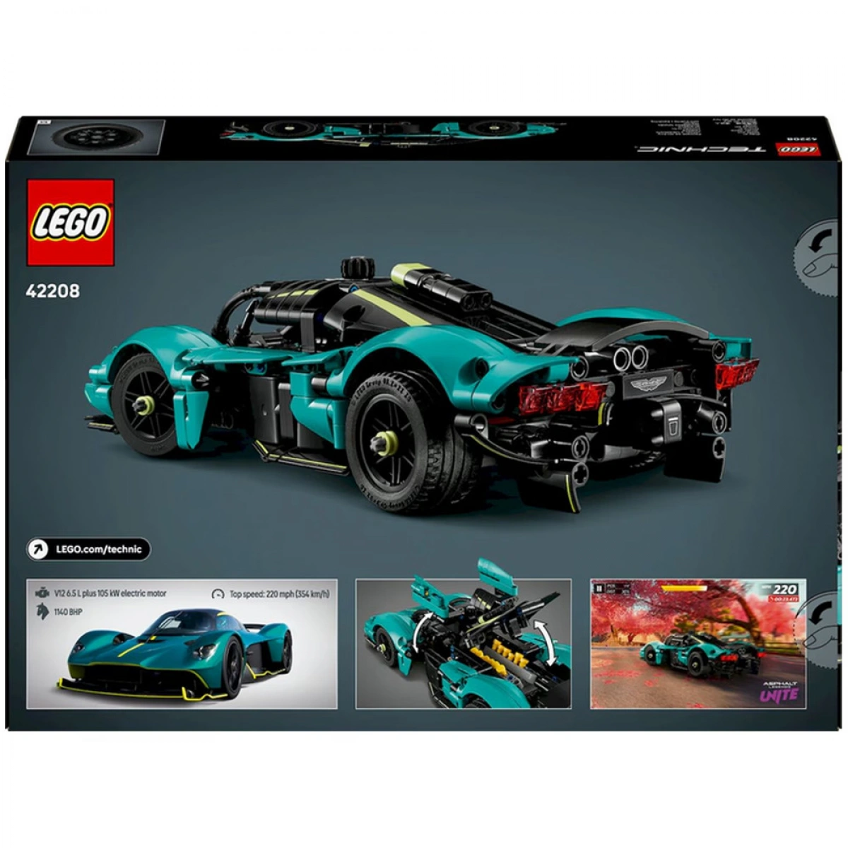 LEGO ASTON MARTIN VALKYRIE 42208